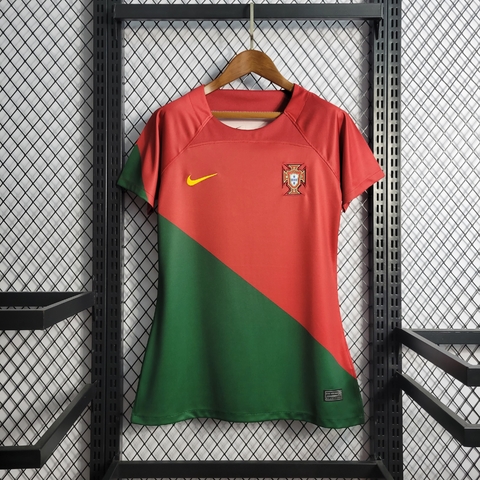 Camisa de Portugal Feminina Home 22/23