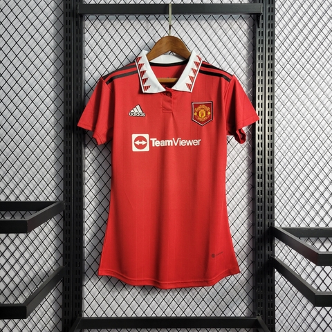 Camisa do Manchester United Feminina Home 22/23