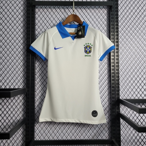 Camisa do Brasil Polo Feminina Away 19/20
