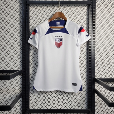 Camisa do Estados Unidos Feminina Home 22/23