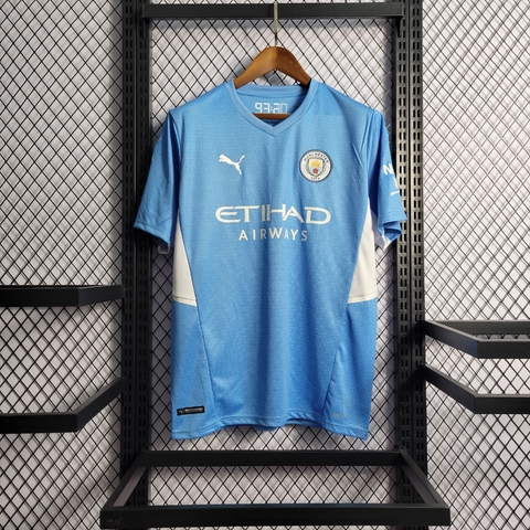 Camisa do Manchester City Home 21/22 - Masculina Torcedor