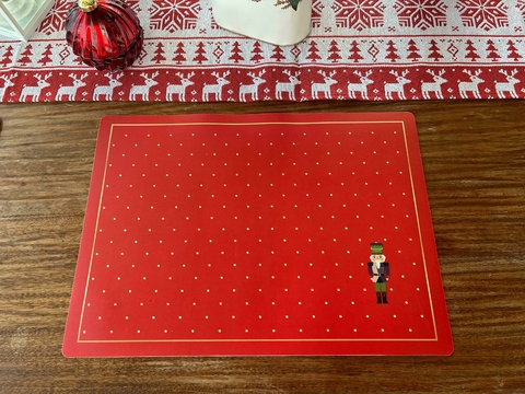 Lugar Americano Natalino Soldadinho de Chumbo