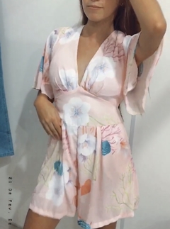Macaquinho floral - loja online