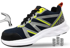 Tenis de Seguridad Industrial, Ligero, Casquillo de proteccion en la punta Dielectrico Mod. 2200