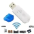 Adaptador receptor Bluetooth USB pendrive com tampa azul, ideal para conectar dispositivos de áudio em carros e outros eletrônicos.