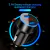 Carregador Veicular P/ Celular Turbo 2 usb C/ Display de Led