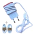 Carregador Turbo de Parede 5.1A Dual USB + 2 Cabos V8 Micro USB