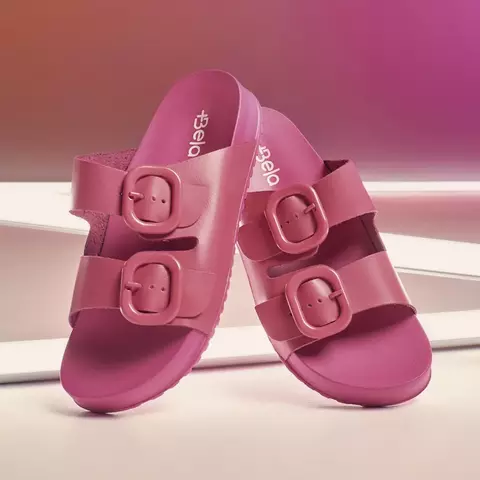 Sandália Nuvem Original Papete Couro Legítimo Confortável