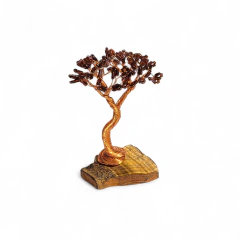Mini Árvore da Vida Cristal Natural - Jardim Gaia