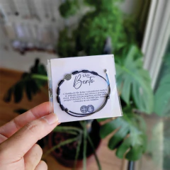 Pulseira São Bento 7 Nós Proteção - Jardim Gaia