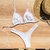 Cortininha canelado - Branco - comprar online