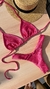 Cortininha canelado - Pitaya - comprar online