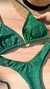 Cortininha canelado - Verde - comprar online