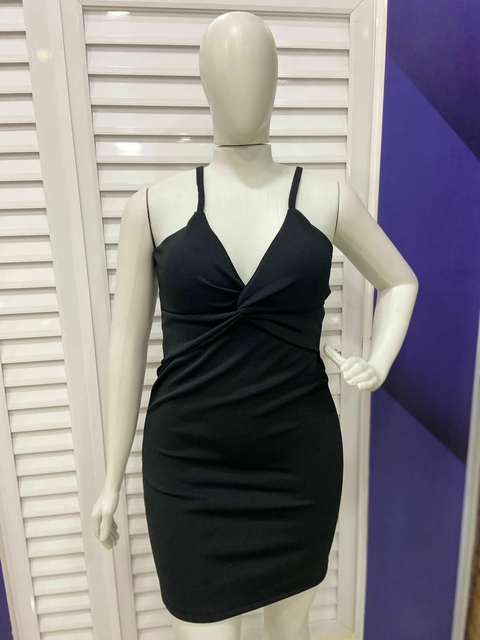 COD 0123 - VESTIDO PLUS TUBINHO - MODELO NOZINHO