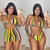 COD 0344 - KIT PRAIANO - BIQUINI + SHORT LISTRAS