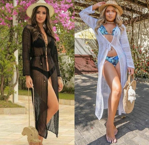 COD 0347 - SAIDA DE PRAIA EM TRICO LONGA