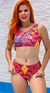 COD 0357 - BIQUINI CROPPED COM BOJO