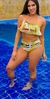 COD 0355 - BIQUINI CROPPED BABADO
