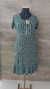 COD 0176 - VESTIDO PLUS 3 BOTÕES - Espaço Anna Fashion
