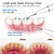 Desincrustador dental ultrassônico para remoção de cálculos dentários de manchas de tártaro elétrico limpador de placa de dentes sônicos remoção de pedras dentárias na internet