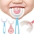 Escova de dentes para bebês 360 graus em forma de U Escova de dentes para bebês Escova de dentes de silicone para crianças Limpeza de higiene bucal na internet
