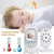 babá eletrônica sem fio câmera babá monitor de 2 polegadas - comprar online