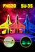 Avião de espuma SU-35 com controle remoto - loja online