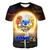 Imagem do Sonic 3d t camisa meninos meninas crianças verão moda manga curta