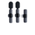1/2 MICROFONES SEM FIO PARA CELULAR IPHONE OU ANDROID - loja online
