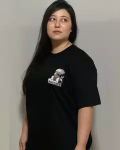 Camiseta Oversized - Kakashi Sensei na internet