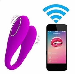Vibrador August Parejas 12 Funciones Silicona Usb Recargable Bluetooth - comprar online