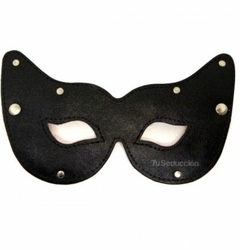 Antifaz de cuero/peluche - comprar online