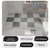 Tapete Box Banheiro Vestiário Sauna Canil Chuveiro 30x30cm cor Branco na internet