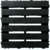 Deck Modular Madeira Plástico Encaixe Piscina Sacada 30x30x2,5cm - Cor PRETO - comprar online
