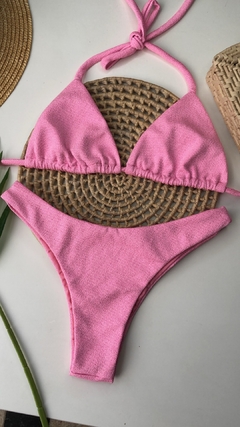 Conjunto Comfort Rosa Bebê Lurex
