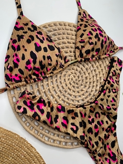 Conjunto Comfort Onça Dourada Canelado - comprar online
