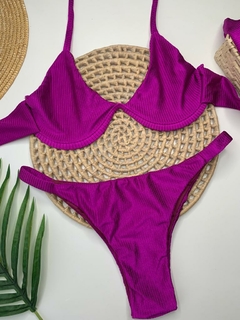 Conjunto Aro W Uva Canelado - comprar online