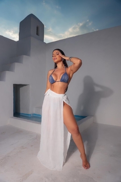 Biquíni Fita Fio Azul Marinho Lurex en internet