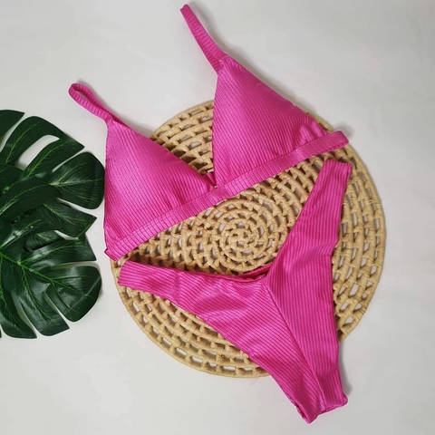 Conjunto Comfort Premium Rosa Barbie Canelado