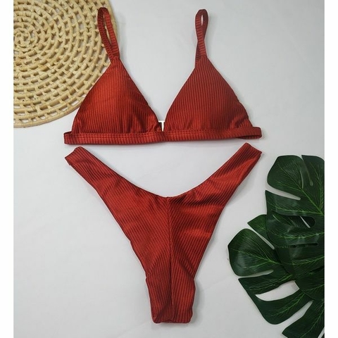 Conjunto Comfort Premium Cobre Canelado