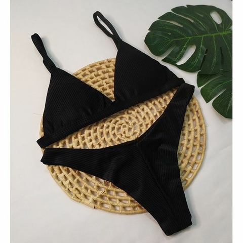 Conjunto Comfort Premium Preto Liso