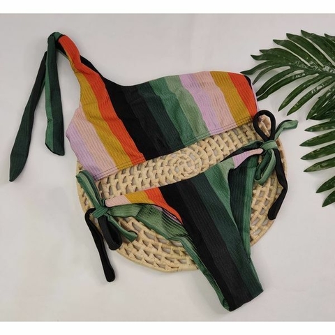 Conjunto Top Faixa Colors Premium