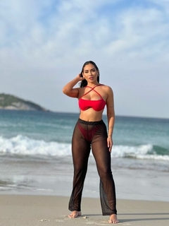Calça Tule Preta