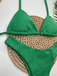 Conjunto Comfort Verde Bandeira Lurex - comprar online