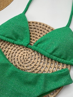 Conjunto Comfort Verde Bandeira Lurex na internet