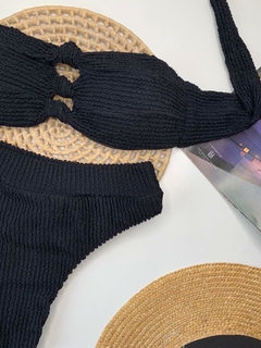 Conjunto Tomara que Caia Preto Calcinha Hot Pant en internet