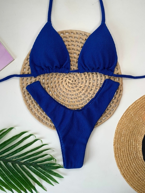 Conjunto Comfort Azul Bic Anarruga