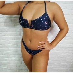 Conjunto Aro V Constelação Canelado - comprar online