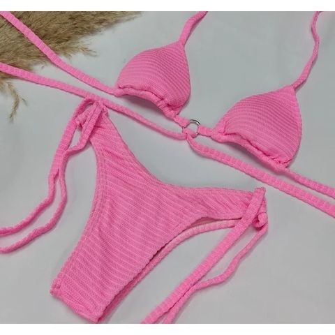 Conjunto Cancun Rosa Bebê Santorini