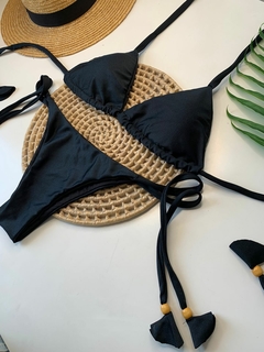 Conjunto Lacinho Preto Liso - buy online